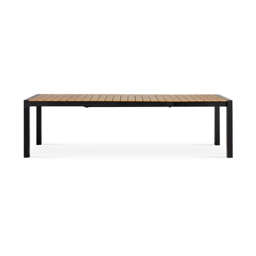 Lisomme Stef tuintafel bruin - verlengbaar - 205 x 100 cm