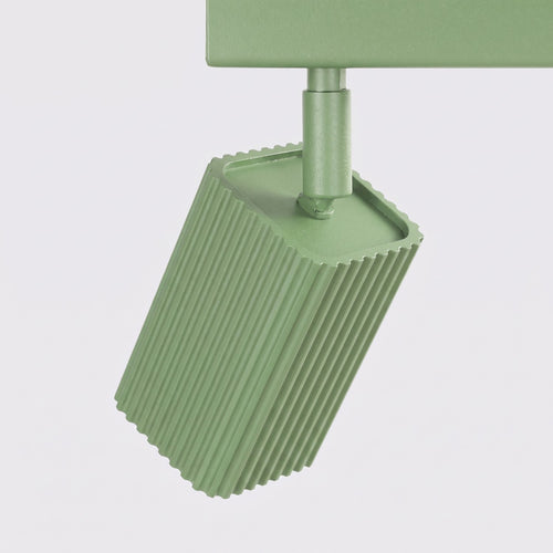 Sollux Lighting Plafondlamp RAYO 4L saliegroen - 81x6x16,5cm