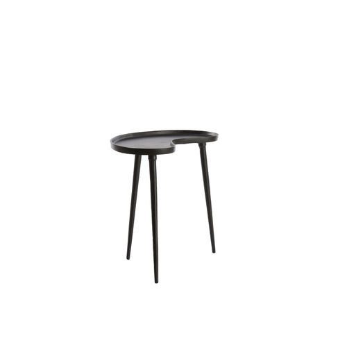 Light & Living bijzettafel Lienz - zwart - 53x30x48cm - vtwonen shop