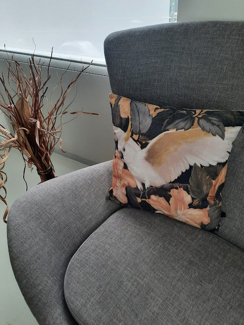 Furnilux Set van 2 Sierkussens-45x45 cm - Tripple Bird