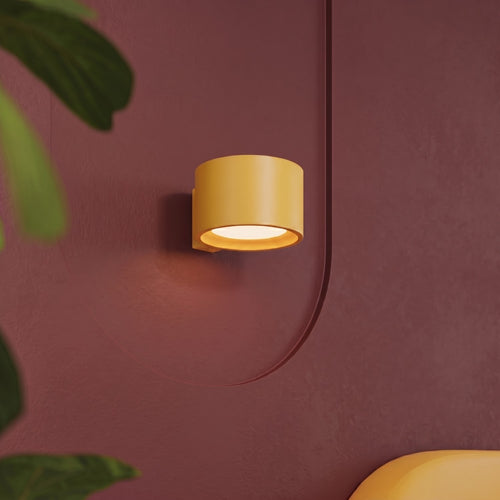 Sollux Lighting Wandlamp MODO 1 geel Gx53 - 10x12x6cm