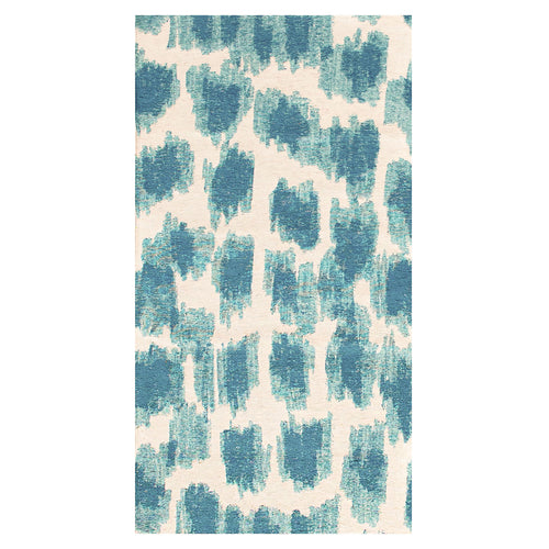 Lola&Moi vloerkleed Summer blue - blauw -80x150cm - vtwonen shop