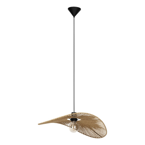 EGLO hanglamp Siruela - e27 - ø 56 cm - papier - natuur - vtwonen shop