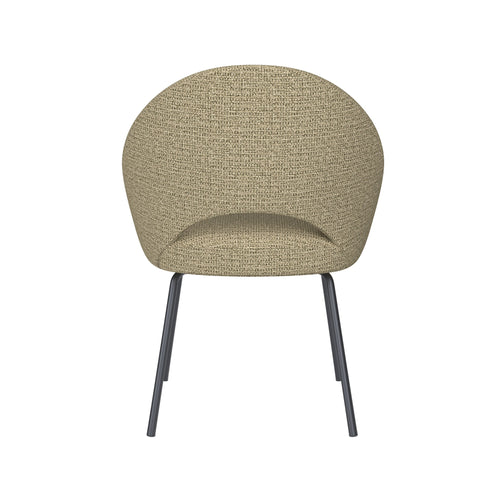 Housecraft Living Mick Eetkamerstoel Metaal Pistache groen