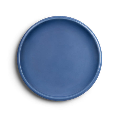 Royal Boch Solids bord - lichtblauw - Ø16cm - set van 6