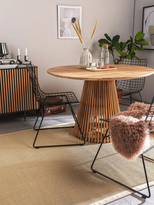 benuta sisal vloerkleed Sana - crème - 120x180 cm