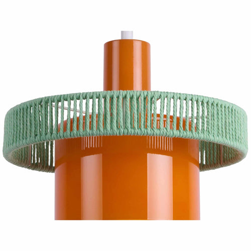 Leitmotiv hanglamp Firenze Wide - oranje - Ø25cm