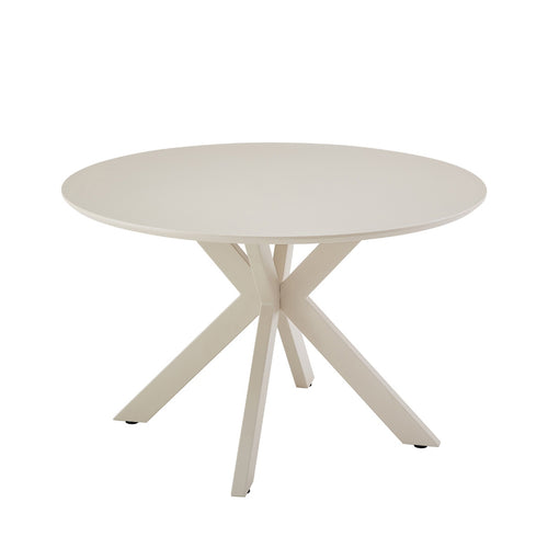 DÉJA Living Eettafel Gimo - Rond Beige - 120x120x76cm - vtwonen shop