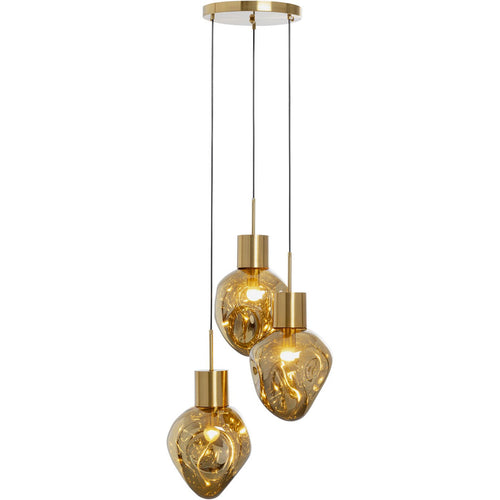 Kare Design Hanglamp Supernova 45cm goud - vtwonen shop