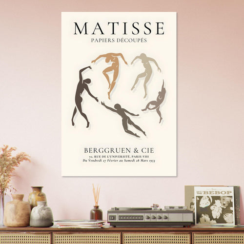 Artfulprints  Matisse – The human ring II   poster A4 21x29.7 cm - vtwonen shop