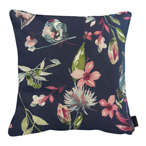 Madison sierkussen Cato - blauw - 50x50x10cm - set van 4