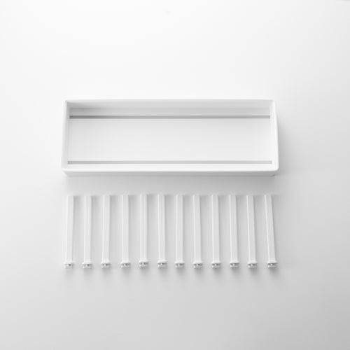 Yamazaki Tower Deksel & pannenhouder verstelbaar - Wit - vtwonen shop