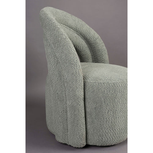 Dutchbone Seina Fauteuil Swivel Groen - vtwonen shop