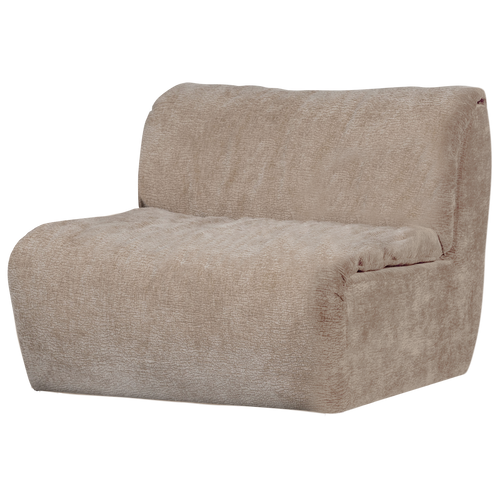 WOOOD 1-zits element Baggy - 3D Chenille - Zand - 81x91x101 - vtwonen shop