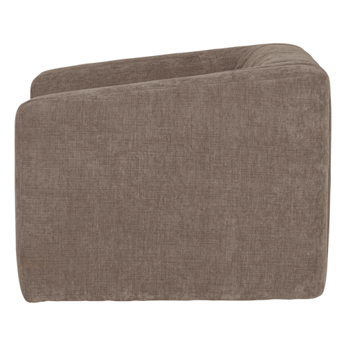 WOOOD fauteuil Omaire - Chenille - Taupe