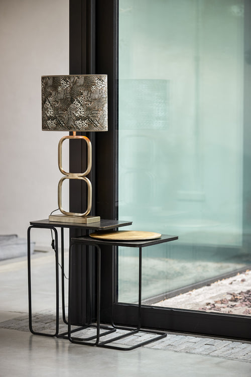 Light & Living lampenkap KEYON - 38x17.5x19cm - bruin