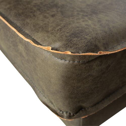 WOOOD daybed links Rodeo - Eco-leder - Army - 85x203x86 - vtwonen shop