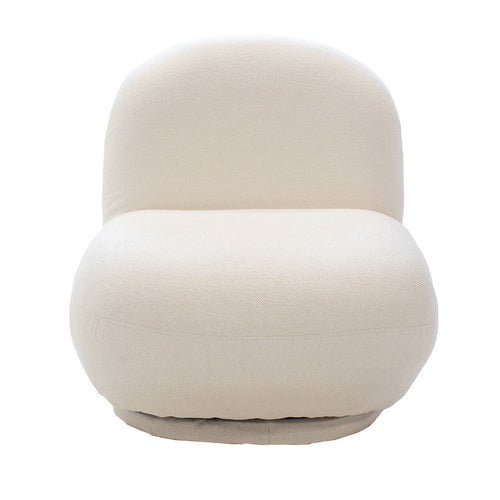 DÉJA Living Draaifauteuil Boone - Stof - Off-White - vtwonen shop