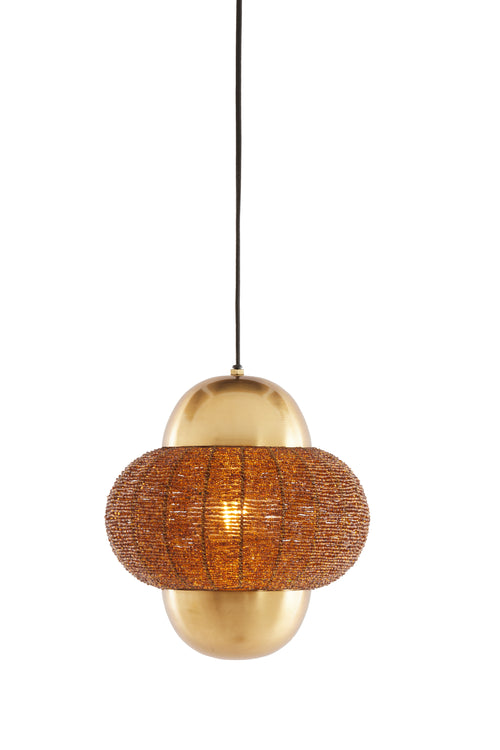 Light & Living hanglamp CETARA - bruin - Ø26x28cm - vtwonen shop