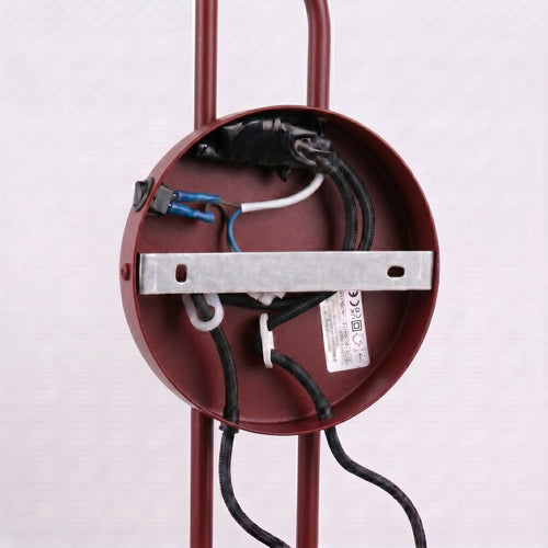 Sollux Lighting Wandlamp NOX 2 bordeaux met schakelaar - 150x80x30cm