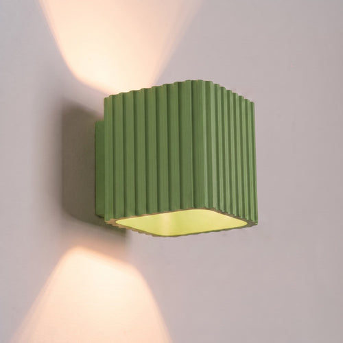 Sollux Lighting Wandlamp RIFF saliegroen G9 - 10x12x10cm