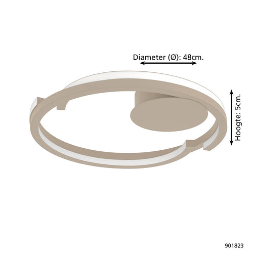 EGLO plafondlamp Mezzomonte
