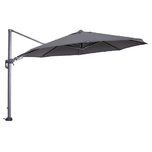 Hawaii parasol - Ø350 cm - carbon black - donker grijs - vtwonen shop
