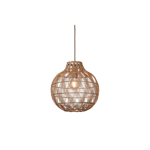 GOOD&MOJO hanglamp MENDOZA - bruin - Ø35cm - vtwonen shop