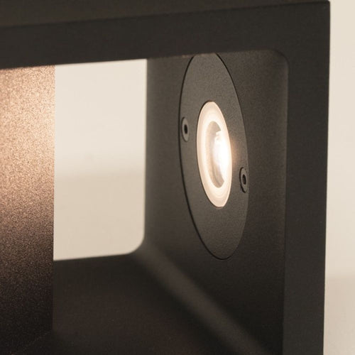 Artdelight Wandlamp Cube - Zwart
