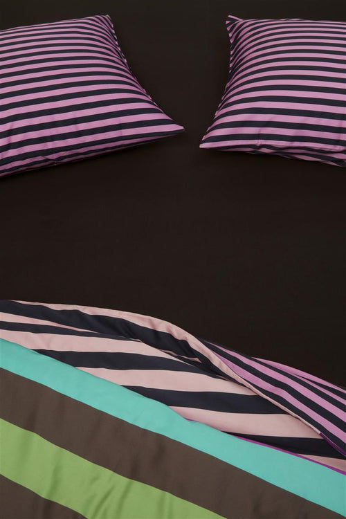 Beddinghouse Dutch Design topper hoeslaken Organic Lycra TD - 180x220 cm - zwart