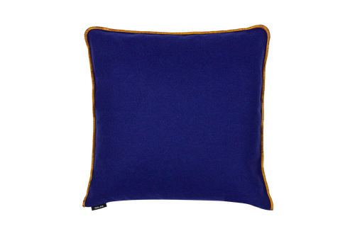 noo.ma DVU Kussen - 40x40 cm - Blueberry Pie & Seashell Beige