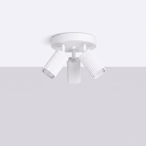 Sollux Lighting Plafondlamp RAYO 3P wit - 20x20x18cm