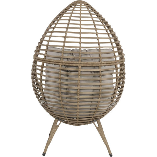 Lesli Living bistrostoel Chill - zwart - 99x91x156cm