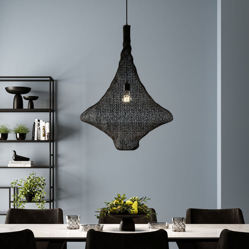 Kare Design Hanglamp Cocoon 89cm zwart - vtwonen shop