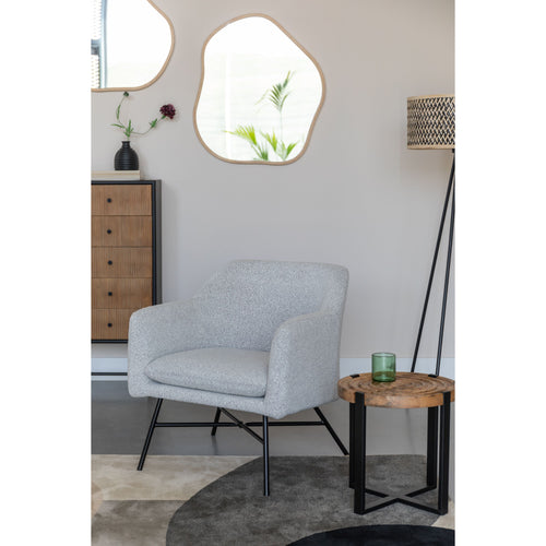 Housecraft Living Joaz loungestoel/ fauteuil Beige - vtwonen shop