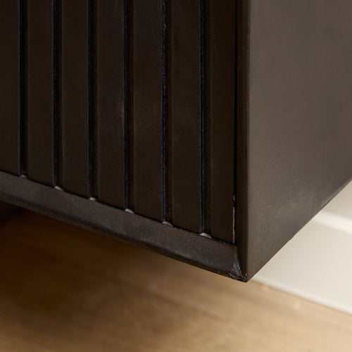 Starfurn  tv meubel Madison - zwart - 35x200x30cm