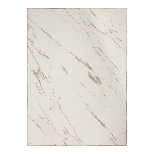 Buitenkleed Marble - Naturel/wit - dubbelzijdig - EVA Interior - 160 x 230 cm