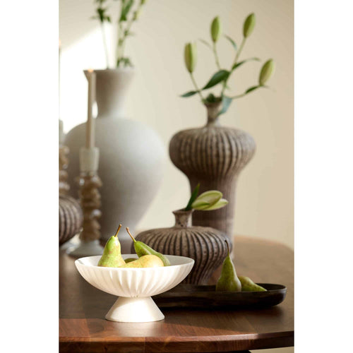 Light & Living schaal Shila - wit - Ø25cm