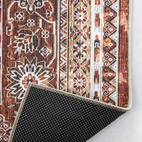 Interieur05 Vintage vloerkleed Nomad Roest/Bruin