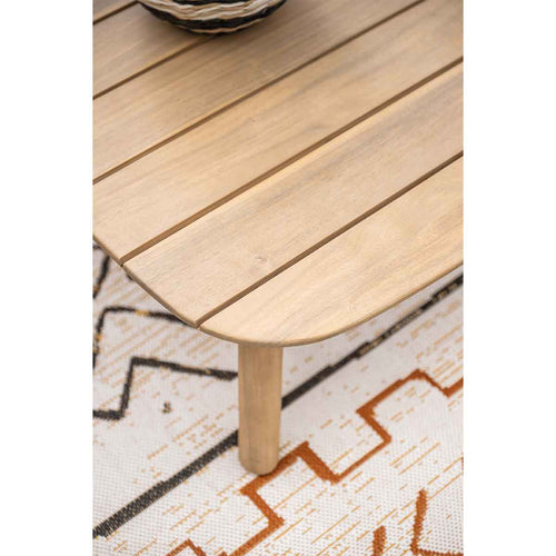 Eclipse loungeset - 4-dlg.-acaciahout met white wash - sand