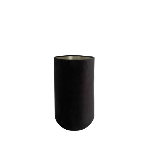 Light & Living lampenkap Velours - zwart - 45x21x32cm