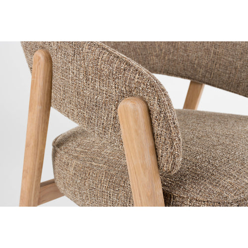 Zuiver Bright Fauteuil Bruin - vtwonen shop