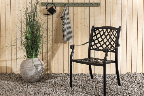 Rebellenclub Bistrostoel Odem - Set van 4 - Zwart - vtwonen shop