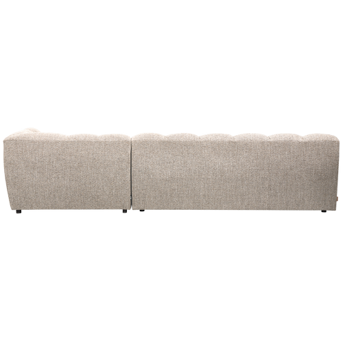 WOOOD chaise longue rechts Allure - Polyester - Naturel - 79x324x165 - vtwonen shop