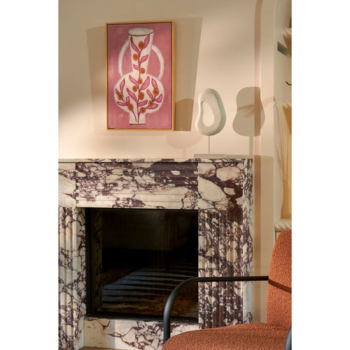 Mica Decorations Pastina Ornament op Voet - L7 x B17 x H38 cm - FSC 100% Mangohout - Off White