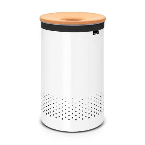 Brabantia Wasbox, 60 liter, kurken deksel - White