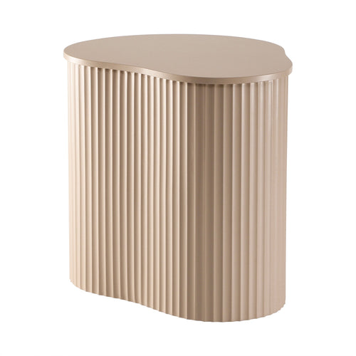 Calicosy - Bijzettafel PAZ - Beige 47x37x47,5 cm