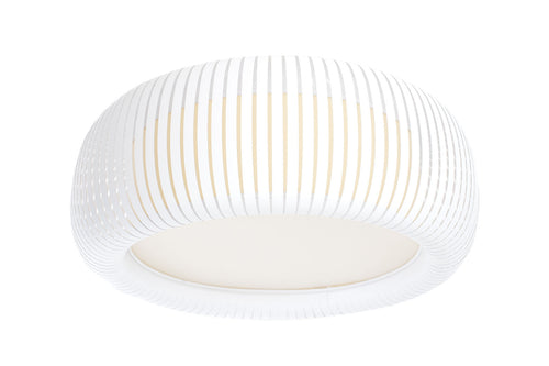 bpskoncept plafondlamp Oblo - wit kunststof - diffuser
