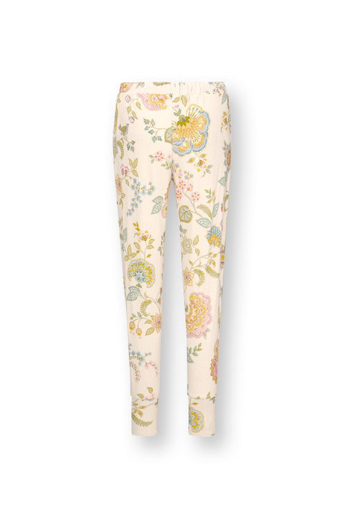 Pip Studio - Bobien Lange pyjamabroek - Dames - Buenas Noches - Wit - XS