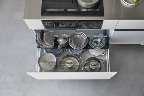 Yamazaki Uitschuifbare Lade Plank - Tower - Zwart - vtwonen shop